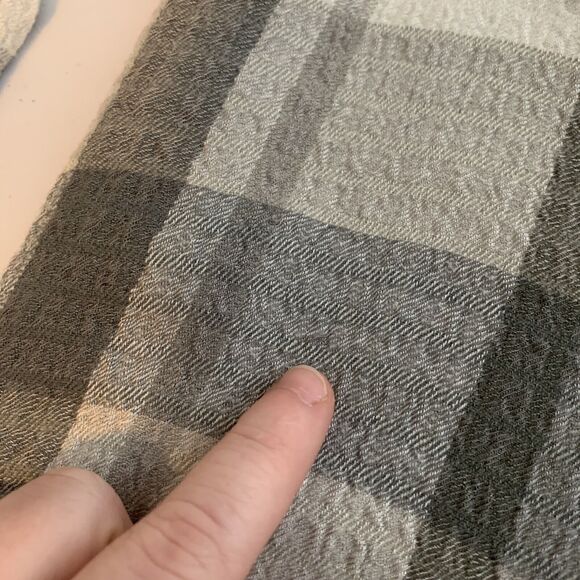 Pilcro Tunic Button Up Shirt Duster Plaid Long Sleeve Anthropologie Size Medium - Picture 11 of 16